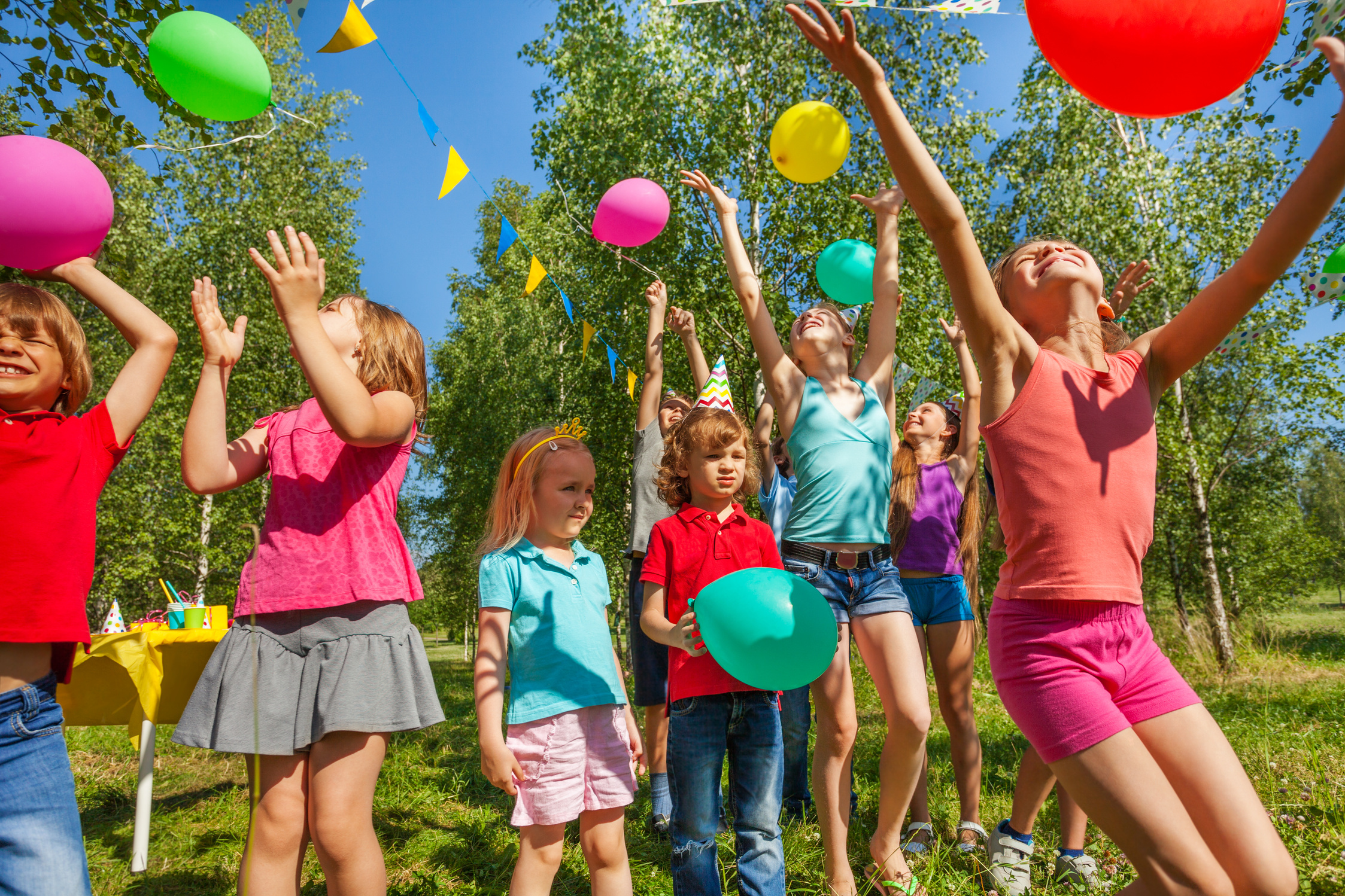 Happy Kids Playing 